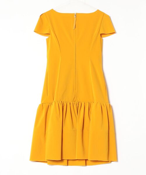 FOXEY NEW YORK 「FOXEY YORK」 半袖ワンピース 38 イエロー 