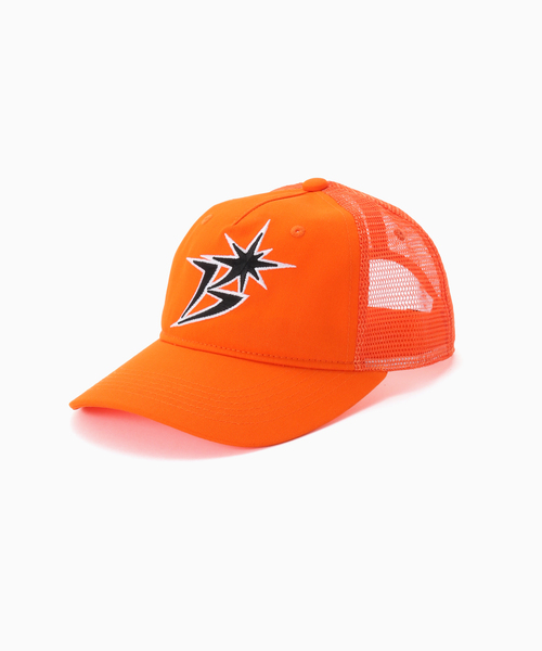 bott Logo Mesh-Back 5-Panel Cap メッシュキャップ BoTT（ボット） メッシュキャップ キャップ 帽子 B LOGO MESH BACK 5
