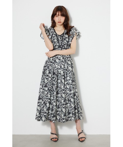 「rienda」 ノースリーブワンピース SMALL ブルー レディース_画像2