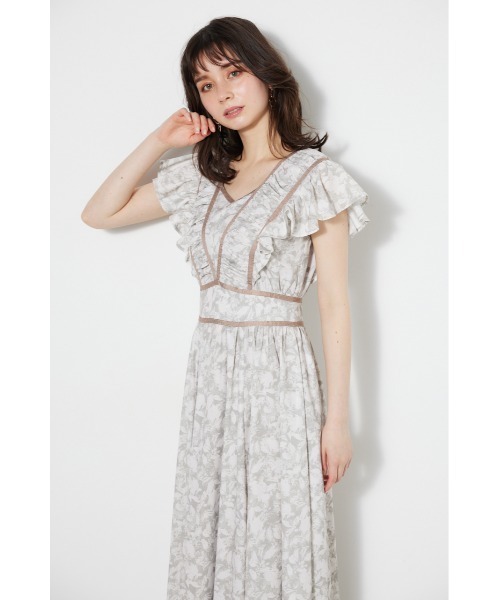 「rienda」 ノースリーブワンピース SMALL ブルー レディース_画像5