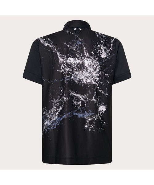 oakley オークリー ポロシャツ ゴルフウエア スカル ボーダー メンズ OAKLEY（オークリー） ポロシャツ オークリーSKULL WATER BALLET SHIRT