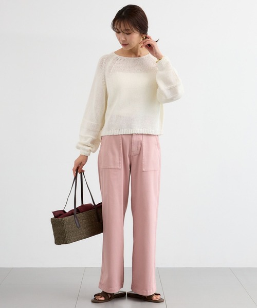 「PICCADILLY」 カーゴパンツ M ピンク レディース_画像3