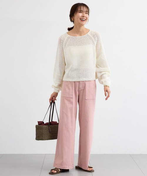 「PICCADILLY」 カーゴパンツ M ピンク レディース_画像7