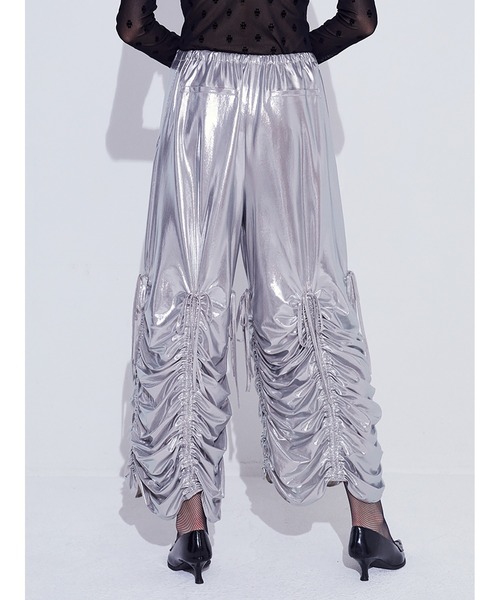 「SORIN」 カーゴパンツ 38 ブラック レディース_画像6