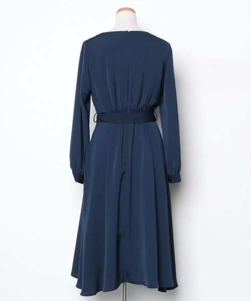 「MISCH MASCH」 長袖ワンピース MEDIUM ネイビー レディース_画像2