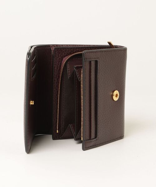 「Mulberry」 コンチネンタル トリフォード 財布 - ブラウン レディース_画像4
