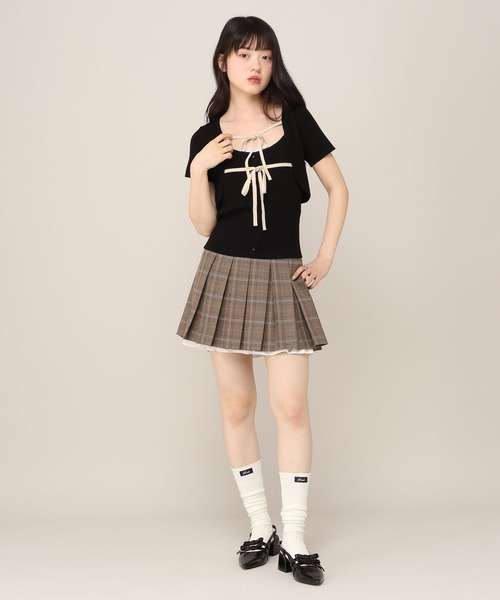 Heather（ヘザー） スカート 2WAYトリムミニスカート 1051886