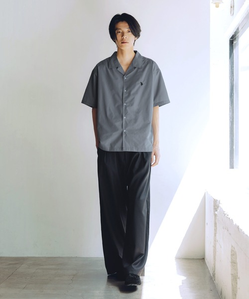 「U.S. POLO ASSN.」 半袖シャツ L ホワイト メンズ_画像3