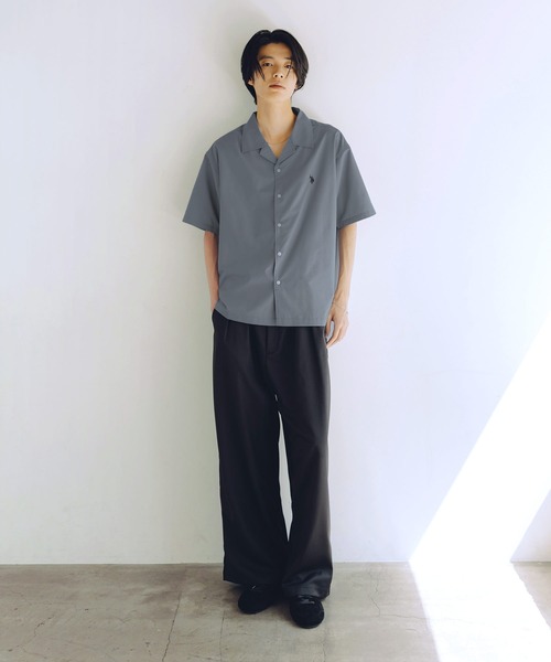 「U.S. POLO ASSN.」 半袖シャツ L ホワイト メンズ_画像7