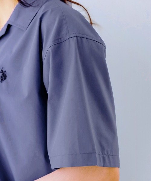 「U.S. POLO ASSN.」 半袖シャツ L ホワイト メンズ_画像9