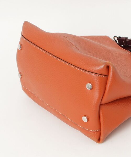 TOD'S（トッズ） Tタイムレス 2WAYバッグ - オレンジ レディース