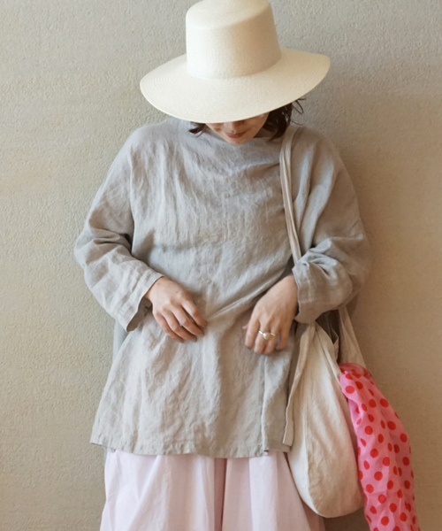 「JOURNAL STANDARD LUXE」 長袖ブラウス - イエロー レディース_画像2