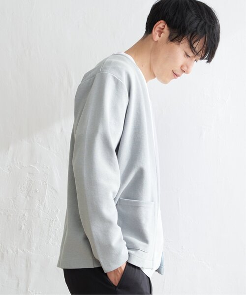 「ikka」 カーディガン S グレー メンズ_画像9