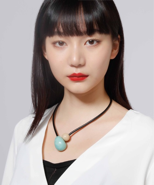 KU-CROISSANT（クークロワッサン） ネックレス 「NODOVA」Paris CESARI