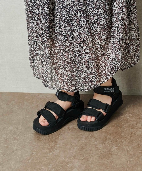 サンダル Web限定 Shaka シャカ Neo Bungy Platform ネオバンジー プラットフォーム ボリュームソールサンダル フラットサ Zozotown Paypayモール店 通販 Paypayモール