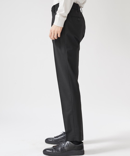 STUDIOUS  テーパードパンツ L STUDIOUS パンツ スラックス 【STUDIOUS】ジョーゼット