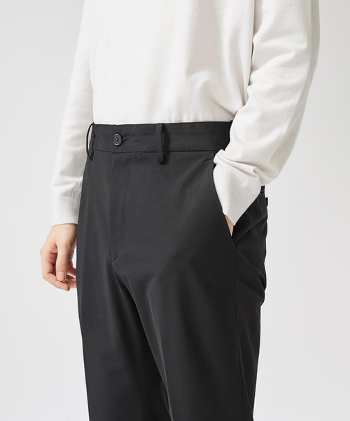 STUDIOUS  テーパードパンツ L STUDIOUS パンツ スラックス 【STUDIOUS】ジョーゼット
