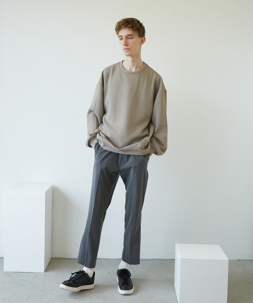 NO WAY トレーナー スウェット /ポンチ クルーネックスウェット