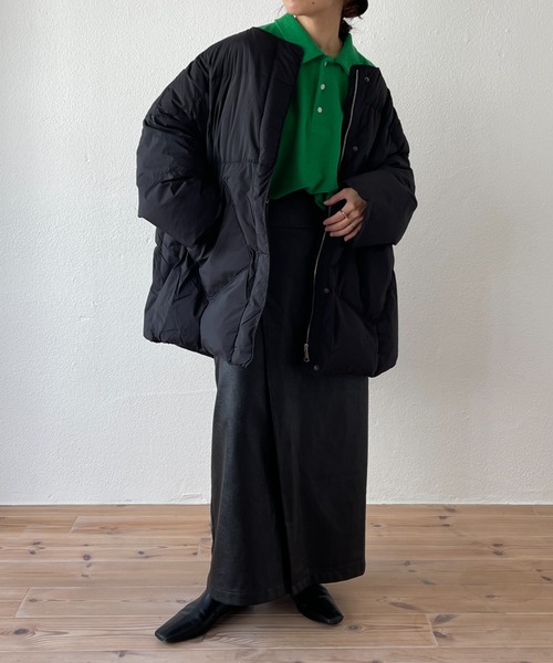 wee9s（ウィークス） スカート fake leather wrap skirt / 1年中使える