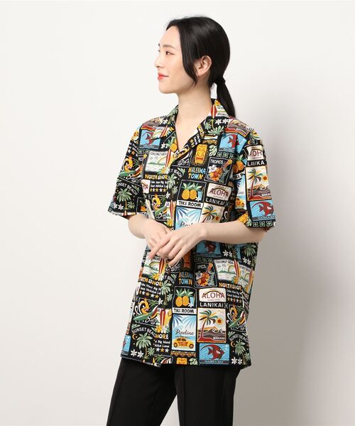 ブラウス シャツ 「ROBERT J.CLANCEY/ロバート・ジェイ・クランシー」BROADCLOTH TRADITIONAL ALOHA SHIR