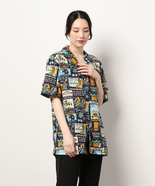 TONE（トネ） アロハシャツ ブラウス シャツ レディース : ZOZOTOWN