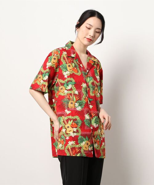 ブラウス シャツ 「ROBERT J.CLANCEY/ロバート・ジェイ・クランシー」BROADCLOTH TRADITIONAL ALOHA SHIR TONE ブラウス シャツ 「ROBERT J.CLANCEY/ロバート・ジェイ