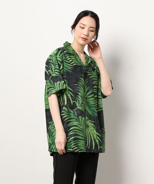 ブラウス シャツ 「ROBERT J.CLANCEY/ロバート・ジェイ・クランシー」BROADCLOTH TRADITIONAL ALOHA SHIR TONE ブラウス シャツ 「ROBERT J.CLANCEY/ロバート・ジェイ