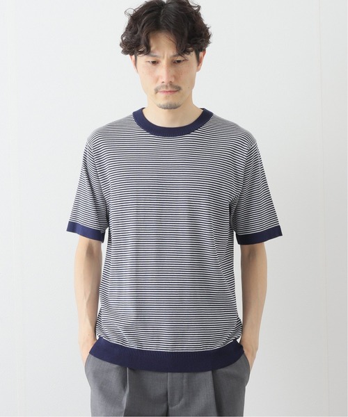 ニット ハイツイストサマーニットTシャツ