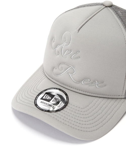 LAロゴ メッシュキャップ ホワイト/グレー NEW ERA キャップ 帽子 「NEW ERA/ニューエラ」 カーシブ ロゴ