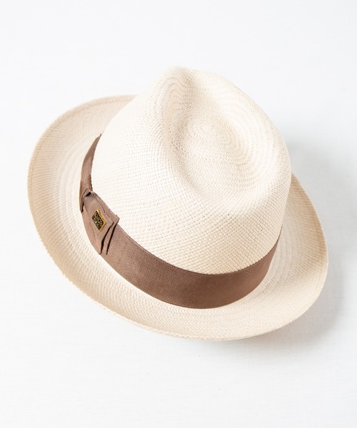 KNOX　ノックス　パナマハット　５５センチ　未使用品 KNOX(革小物) 帽子 ハット 本パナマ石目 KMC / Panama Hat