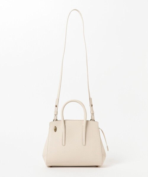 美品◎TOFF&LOADSTONE レザーハンドバッグ　オフホワイト◎ ジョリー（L）（トートバッグ） | TOFF&LOADSTONE(Ladies)（トフ