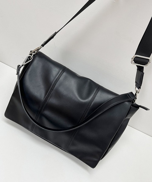 SETUP7（セットアップセブン） ショルダーバッグ 「SETUP7」PUレザー