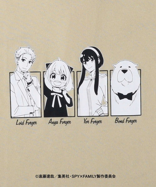 Right-on（ライトオン） tシャツ 「SPY×FAMILY」プリントTシャツ