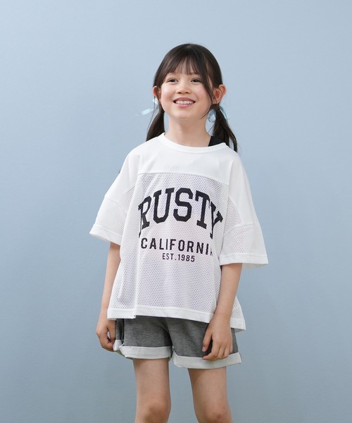 RUSTY 水着 RUSTY 水着 RUSTY/ラスティー キッズ 4点セット スイムウェア