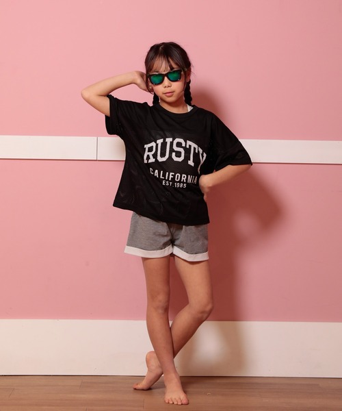 RUSTY 水着 RUSTY/ラスティー キッズ 4点セット スイムウェア