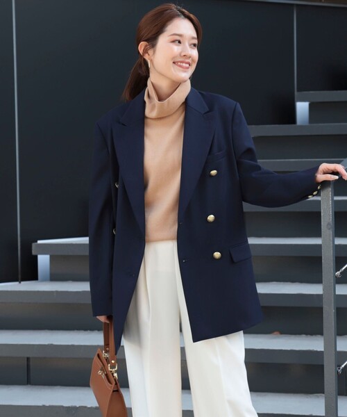 NOLLEY'S（ノーリーズ） ニット レディース ハミルトンNYタートルプル