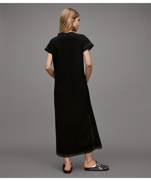 ALLSAINTS ワンピース ANNA LACE MAXI DRESS | レース マキシ