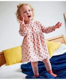 PETIT BATEAU ワンピース ダブルガーゼワンピース キッズ 子供服