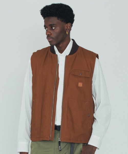 SILAS（サイラス） コート ジャケット DUCK WORK VEST メンズ