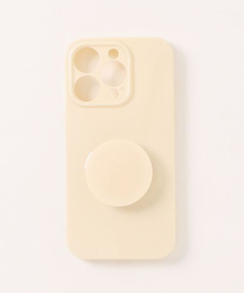 ホワイト スマートフォン ケース付き iPhone 16 Diesel Oval D Mirror Clear Case FW24 clear