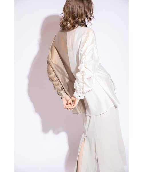 osmosis ボリュームスリーブブラウス OSMOSIS｜ボリュームスリーブブラウス | Rakuten Fashion(楽天