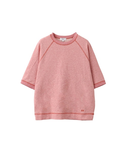 tシャツ 裏毛ステッチ配色スウェット レディース