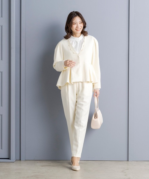 CARETTE（カレット） スーツ CARETTE by YOCO MORIMOTO ペプラム