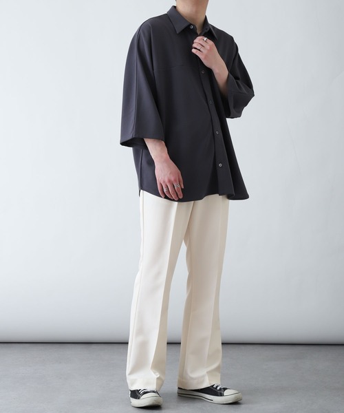 ZIP FIVE スラックス 「ZIP FIVE」センタープレス ドレープ