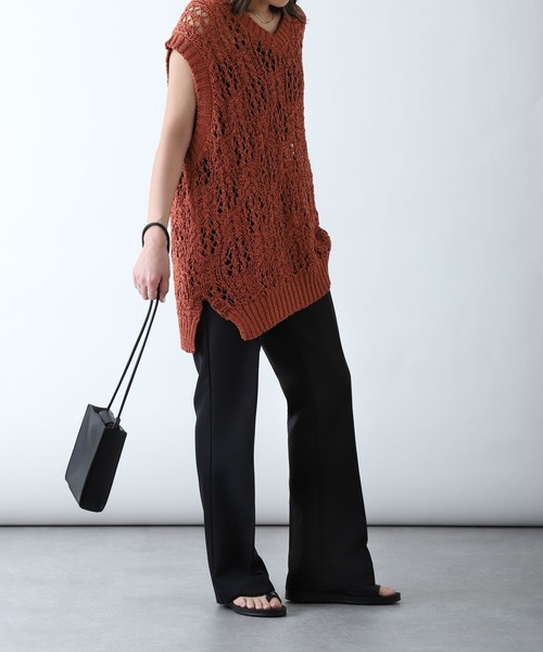 ZIP FIVE（ジップ ファイブ） スラックス 「ZIP FIVE」センタープレス