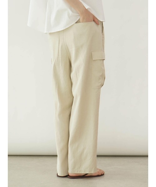 パンツ FIKA. Linen easy cargo pants FIKA. カーゴパンツ Linen easy cargo pants レディース