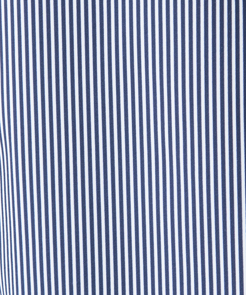 ABAHOUSE（アバハウス） シャツ 「FLEX」ナロウストライプ 半袖シャツ