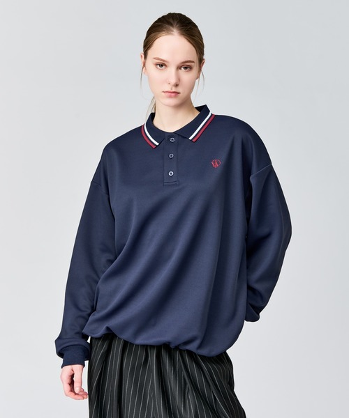 WETTEMPT ポロシャツ MOSS STITCH LONG POLO SHIRT / 鹿の子ロング