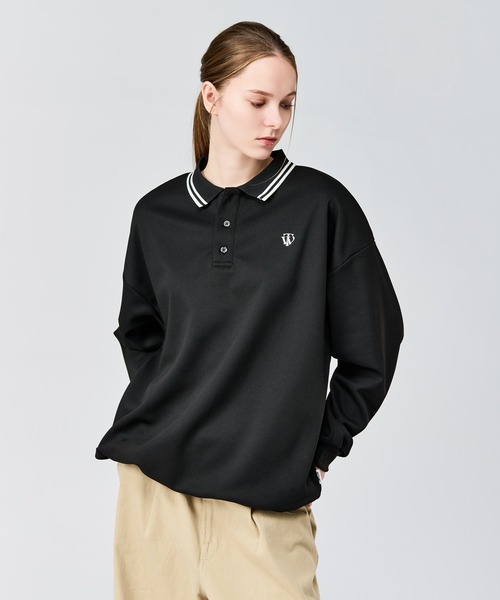 WETTEMPT ポロシャツ MOSS STITCH LONG POLO SHIRT / 鹿の子ロング