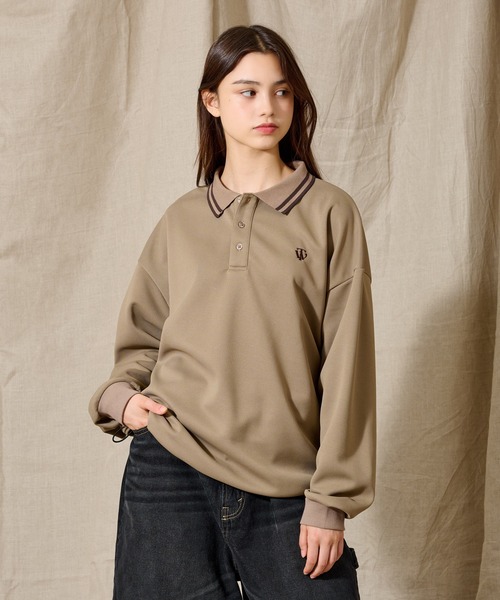 WETTEMPT ポロシャツ MOSS STITCH LONG POLO SHIRT / 鹿の子ロング  